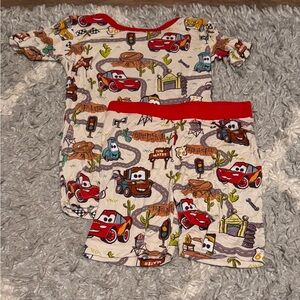 Little Sleepies Disney Cars Print Pajama Set 5/6